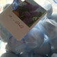 14 bath bombs in French Lilac, gift bag bath fizzies, great for dry skin, shea, cocoa, 7 ultra rich oils