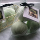 14 bath bombs in Bonsai fragrance, gift bag bath fizzies, great for dry skin, shea, cocoa, 7 ultra rich oils