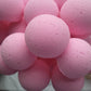 14 bath bombs in Plumeria fragrance, gift bag bath fizzies, great for dry skin, shea, cocoa, 7 ultra rich oils