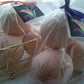 14 bath bombs in Amber Patchouli fragrance, gift bag bath fizzies, great for dry skin