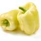 50 WHITE CLOUD BELL PEPPER Sweet Mild Capsicum Annuum Vegetable Seeds