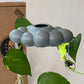Stormy Dripping Rain Cloud with Neon Lightning Bolt Charm