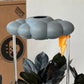 Stormy Dripping Rain Cloud with Lightning Bolt Charm