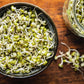 ORGANIC SPROUTING MIX - Peas, Mung & Adzuki Beans, Green, French, & Red Lentil Vegetable Sprout Seeds