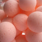 14 bath bombs Ginger Peach (Pier 1 Type) gift bag bath fizzies, great for dry skin, shea, cocoa, 7 ultra rich oils