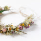 Flower Crown Ranunnculus & Lavender Dried / Dry Flower Wedding, Rustic Boho Brides, Bridesmaid bouquet, Wildflowers Dried bouquet