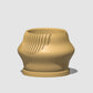 Rorqual Cascade Plant Pot with Drainage
