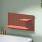 Modern Floating Wall Shelf, Unique Retro Home Decor, 3D Printed Perfume Display/Reed Diffuser Shelf, Wall Shelf Catchall, Hosting Decor Gift, EDGE