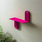 Modern Floating Wall Shelf, Unique Arch Oval Home Decor, 3D Printed Propagation or Reed Diffuser Shelf, Wall Shelf Catchall, Entryway Decor