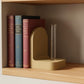 Ribbed Modern Bookend, Book Lover Gift, Bookshelf Decor, Book Club Gifts, Bookish Library Decor, Bookworm, Reading Challenge, Book Nook