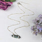 Labradorite Point Necklace