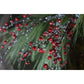 29" Faux Iced Red Berry Stem