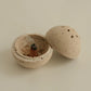 Travertine Sphere Incense & Smudging Burner