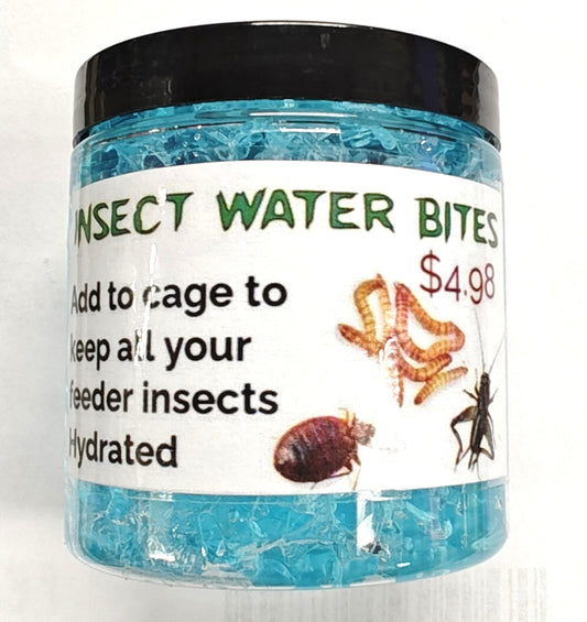 Water Bites for Feeder Insects