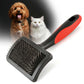 Jeffers Firm Pin Universal Slicker Pet Grooming Brush