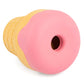 Jeffers Ice Cream Cone Natural Rubber Stuffable Treat Dispensing Dental Dog Chew Toy