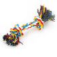 Jeffers Multi-Colored Braided Rope Bone Tug Toy for Dogs