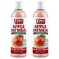 Jeffers Pet Apple Oatmeal All-Natural Hypoallergenic Dry Skin Shampoo for Dogs and Cats