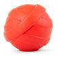 Jeffers Red Orbits Ball Natural Rubber Dental Treat Dispensing Dog Chew Toy