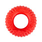 Jeffers Red Virgo Tugger Natural Rubber Dog Dental Chew Toy for Interactive or Solo Play