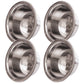 Jeffers Stainless Steel Embossed Wide-Lip Food & Water Pet Bowls