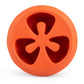 Jeffers Tomato Shaped Natural Rubber Treat Dispensing Dental Dog Chew Toy for Medium-Chewers