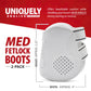 Jeffers Uniquely English Fetlock Boots for Horses, 2-Pack