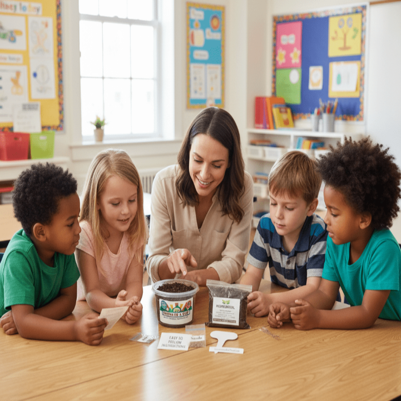 Peach Tree Grow Kit | Grow Peach Tree from Seed | Seeds In A Cup®