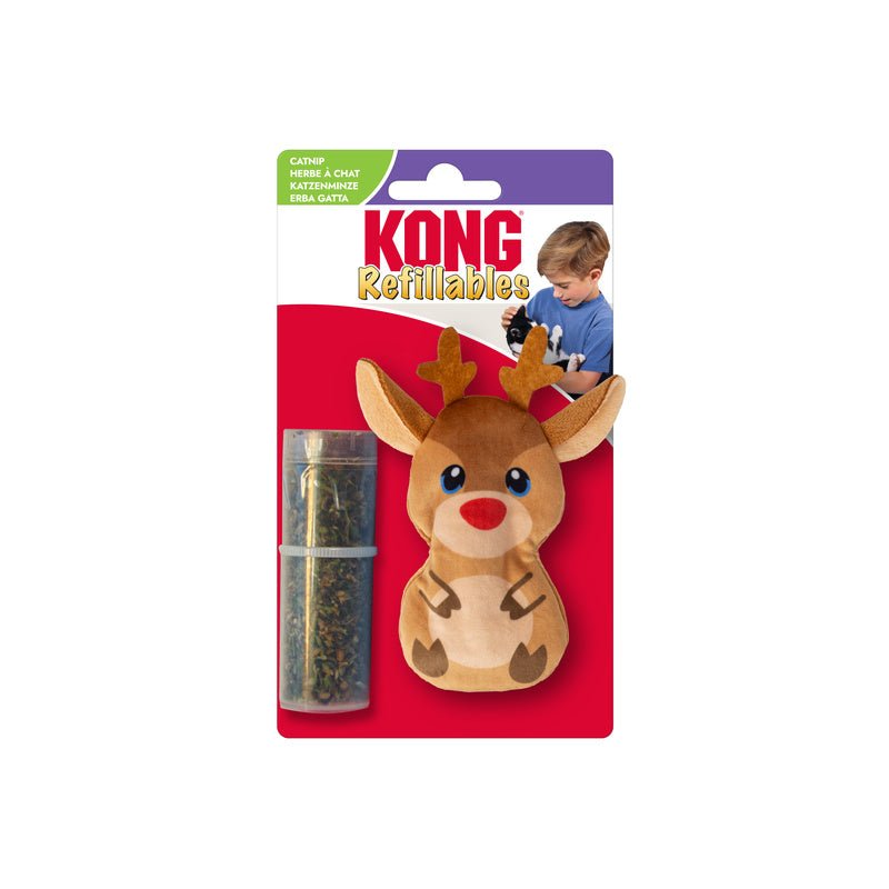 KONG Holiday Refillables Catnip Cat Toys