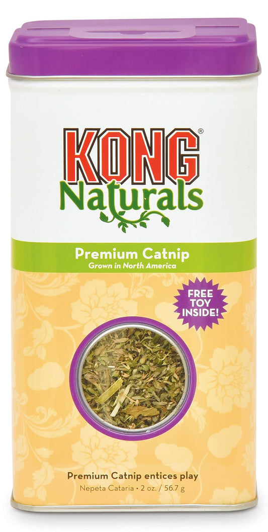 KONG Naturals Premium Catnip, 2 oz - potent North American catnip