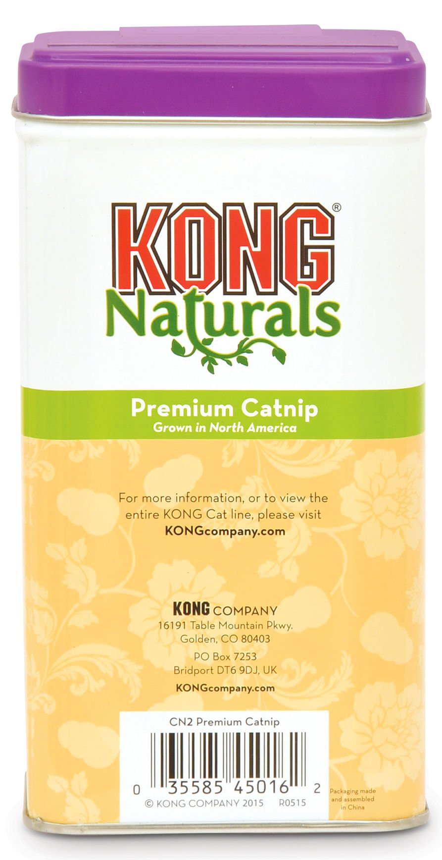 KONG Naturals Premium Catnip, 2 oz - potent North American catnip