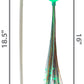 KONG Teaser Glow in the Dark Firefly Wand Cat Toy