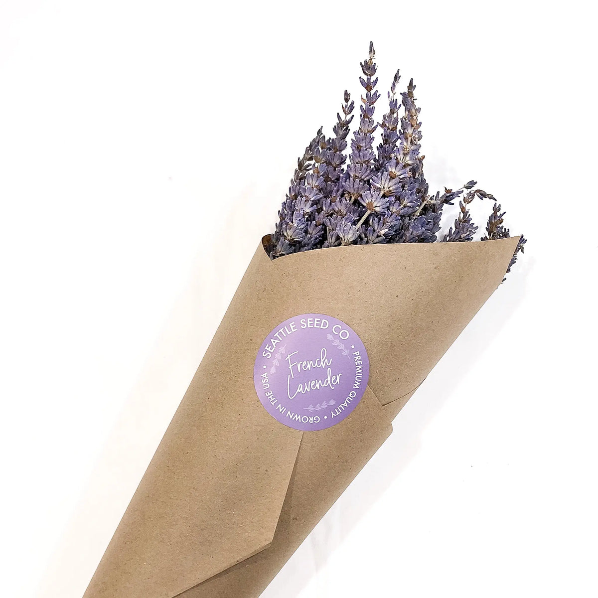 Flores secas de lavanda francesa aromáticas para decoración del hogar