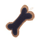 Country Living Jean Leather-Jute Bone Pillow Dog Chew Toy – Durable, Safe and Non-Toxic