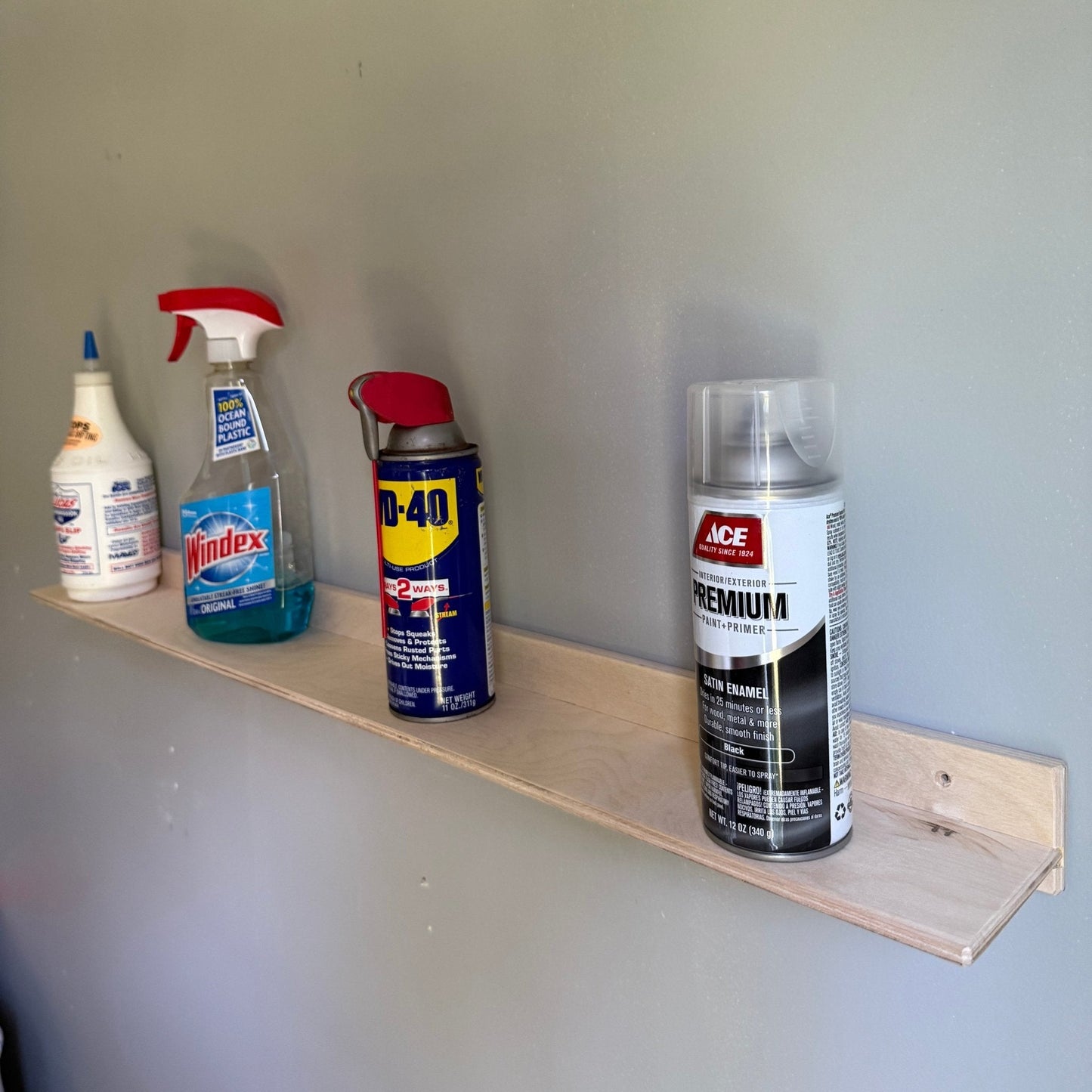 Ledge Shelf - Garage Wall Mounted