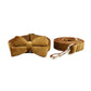 Light Coffee Velvet Set