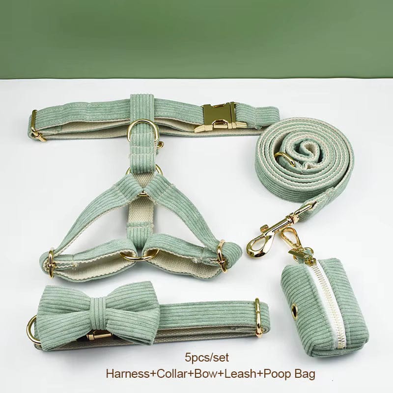 Light Green Corduroy Set