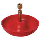 Little Giant Automatic Poultry & Chick Fountain – Continuous Flow Chicken & Game Bird Waterer with Brass Valve