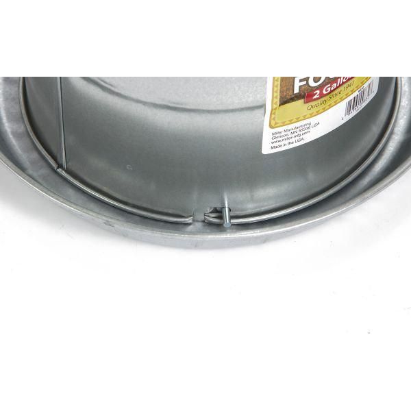 Little Giant Double Wall Metal Poultry Fount 2 Gallon