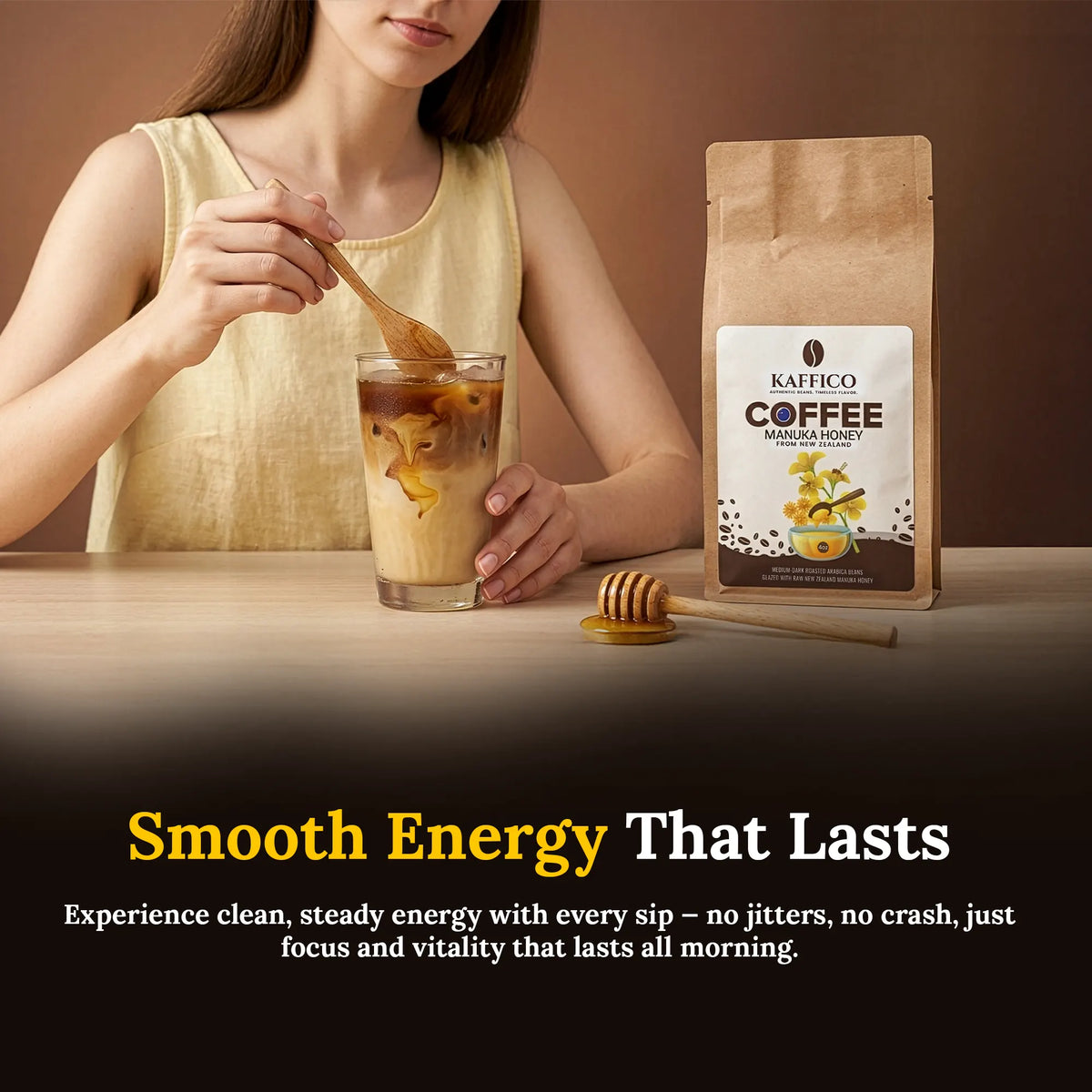 Café con miel de Manuka