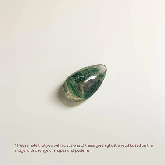 Medium Green Ghost Crystal