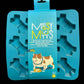 Messy Mutts Silicone Bake & Freeze Treat Making Mold~Bone Shape 6 Large Biscuits