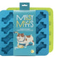 Messy Mutts Silicone Bake & Freeze Treat Making Mold~Bone Shape 6 Large Biscuits