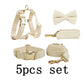 Milky White Velvet Set
