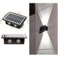 Modern Outdoor Solar Wall Lights with Waterproof Design
