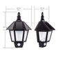 Motion Activated Solar Wall Lamp for Outdoor Lighting with Waterproof