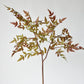 40" Faux Nandina Fall Foliage - Green/Burgundy