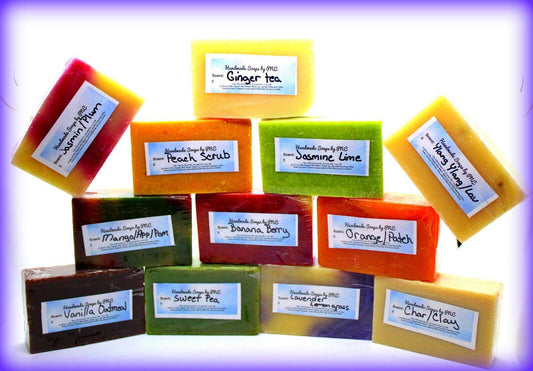 Soap Handmade Full Size Bar GRAB BAG MIX!!  6 BARS ASSORTED!