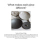 Light Grey Ceramic Incense Bowl
