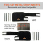 NeoAlly 3-in-1 Front Leg Dog Splint Brace: Rigid & Spring Inserts, Safety Reflective Straps (Pair)